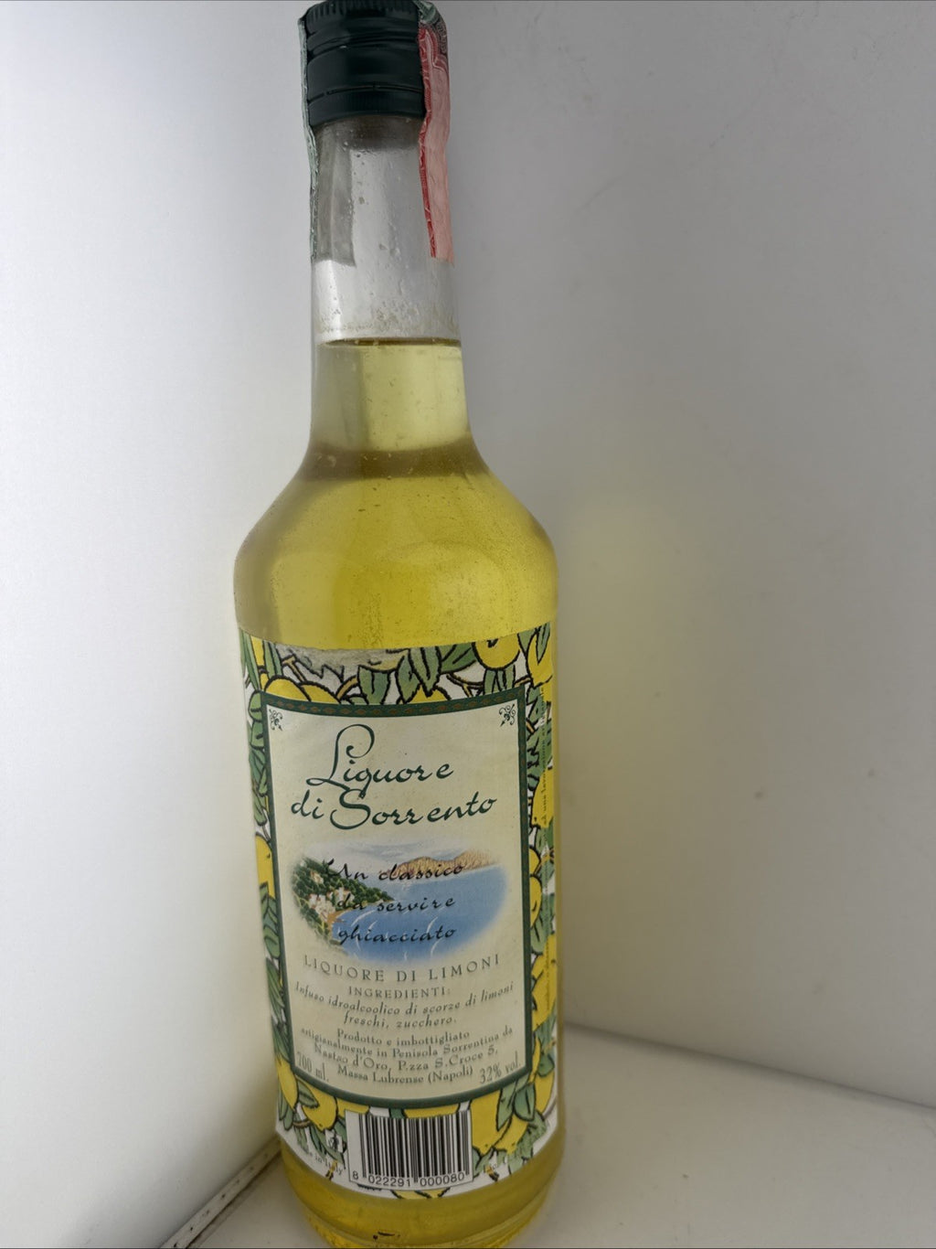 Liquore di Sorrento Limoncello 700ml 32% Italian Lemon Liqueur