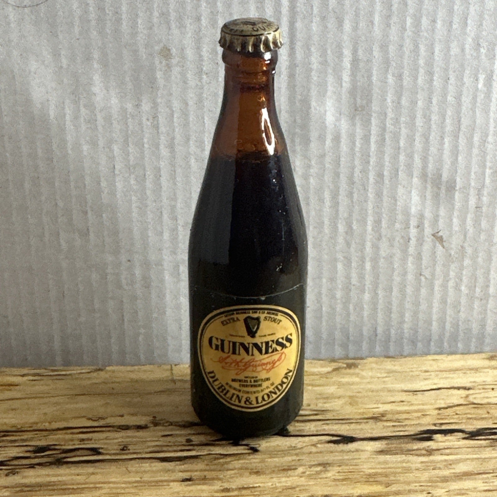 Guinness Extra Stout bottle miniature
