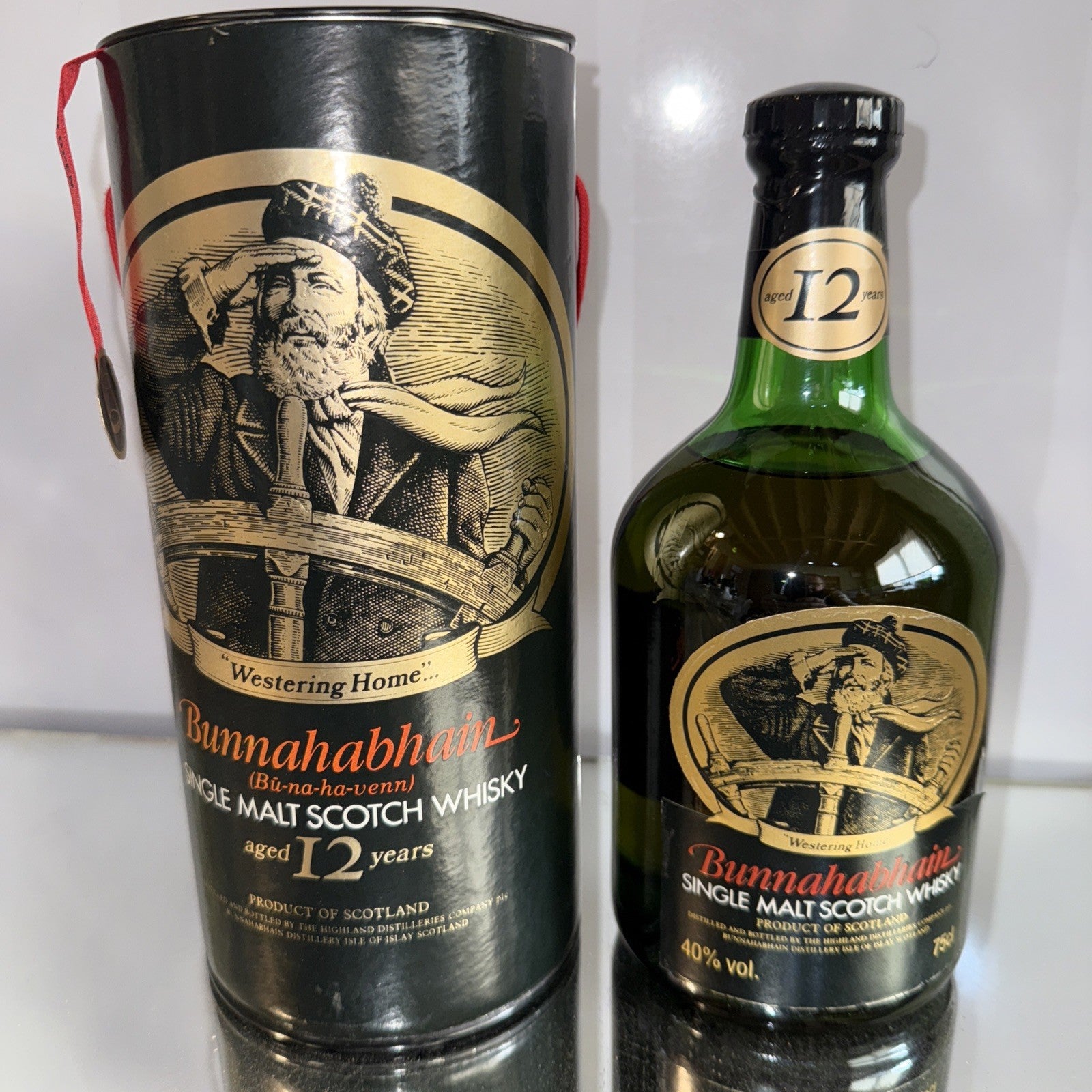 Bunnahabhain 12 Year Old Single Malt Scotch Whisky Bottled 1980s