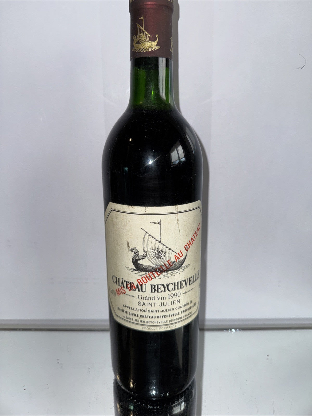 1990 Chateau Beychevelle - Saint Julien - French Red Wine