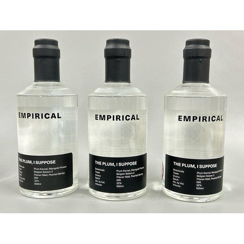 Empirical Spirits “The Plum, I Suppose” — 50cl / 32% ABV. 1 Bottle Cheapest Uk!