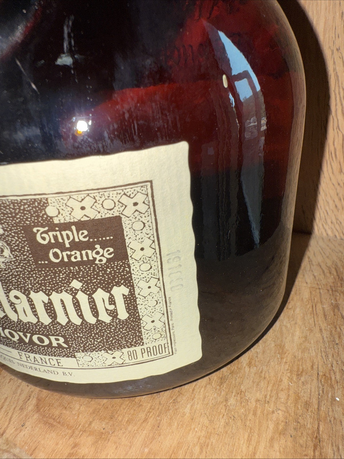 Grand Marnier Liqueur 35.2 Floz 70% Proof 1970s Mint Condition