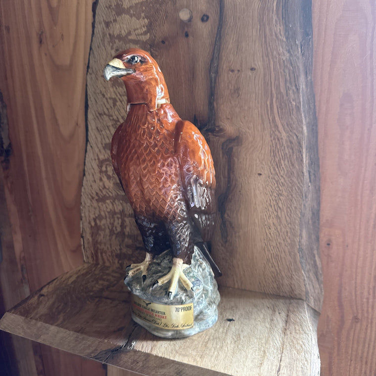 Beneagles Beswick Eagle decanter with 70% proof 26 2/3 floz whisky