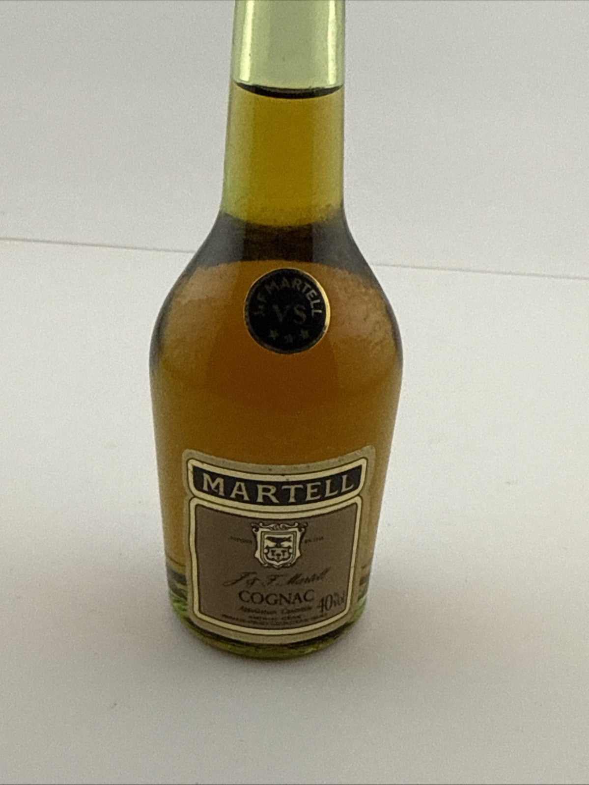 Vintage Martell VS Cognac Mini c.1960s–80s France Collectible