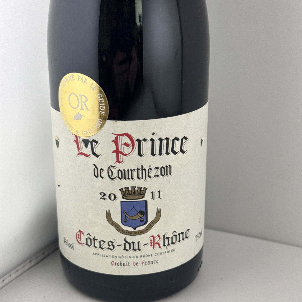 Le Prince de Courthezon Cotes-du-Rhone 2011 Red Wine 75cl
