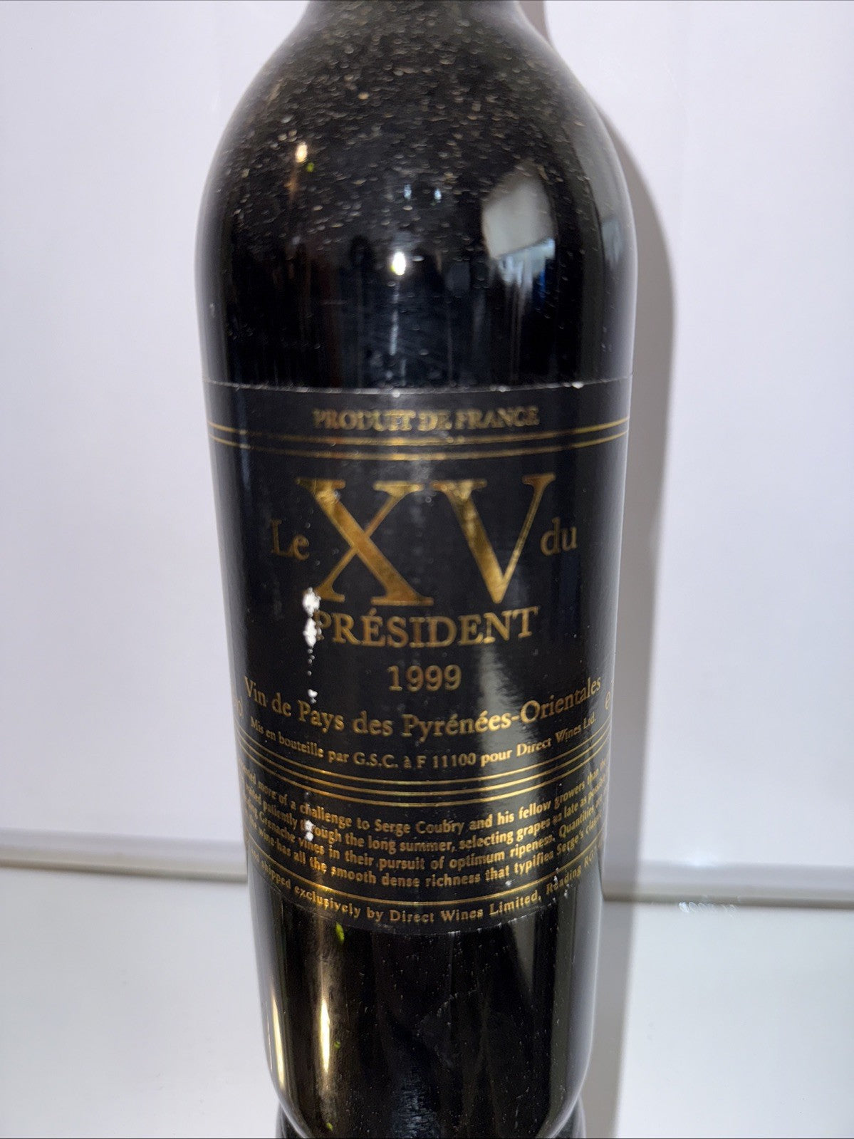 Le XV Du President Vin De Pay's Des Pyrenees Orientales 1999 Red