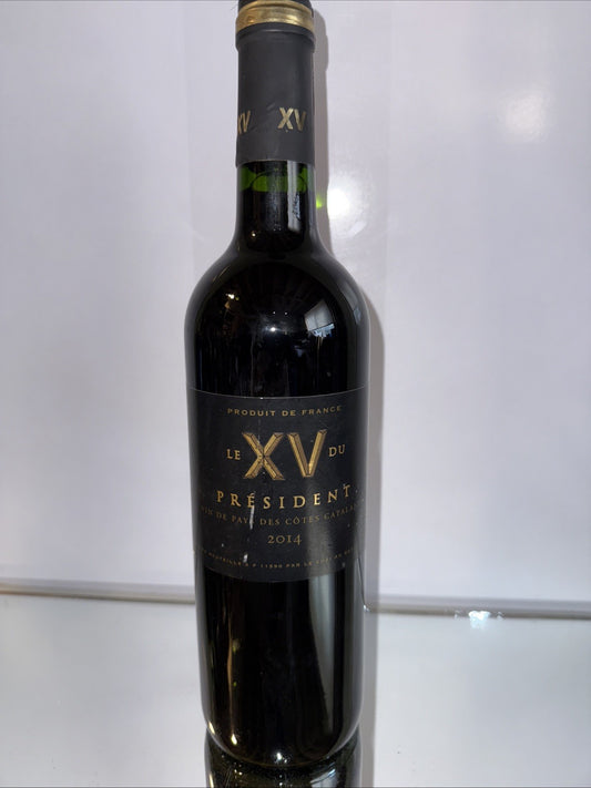 Le XV Du President Vin De Pay's Des Pyrenees Orientales 2014 Red