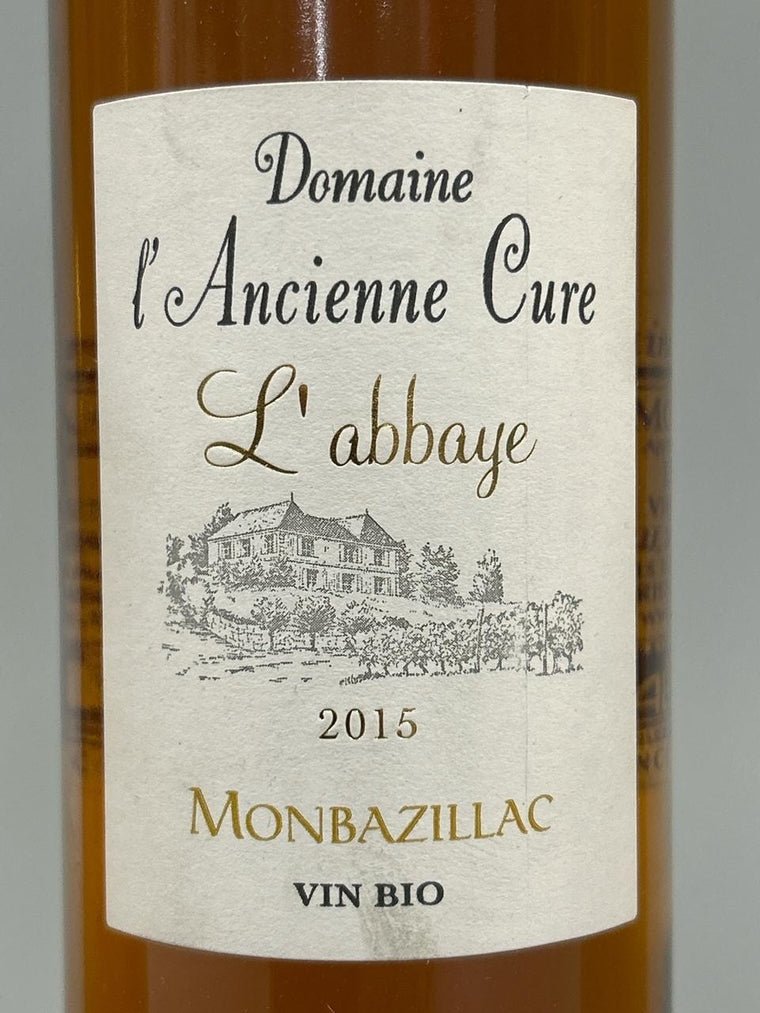 DOMAINE L' ANCIENNE CURE L' ABBAYE MONBAZILLAC VIN BIO 2015 / 500ML / 13%