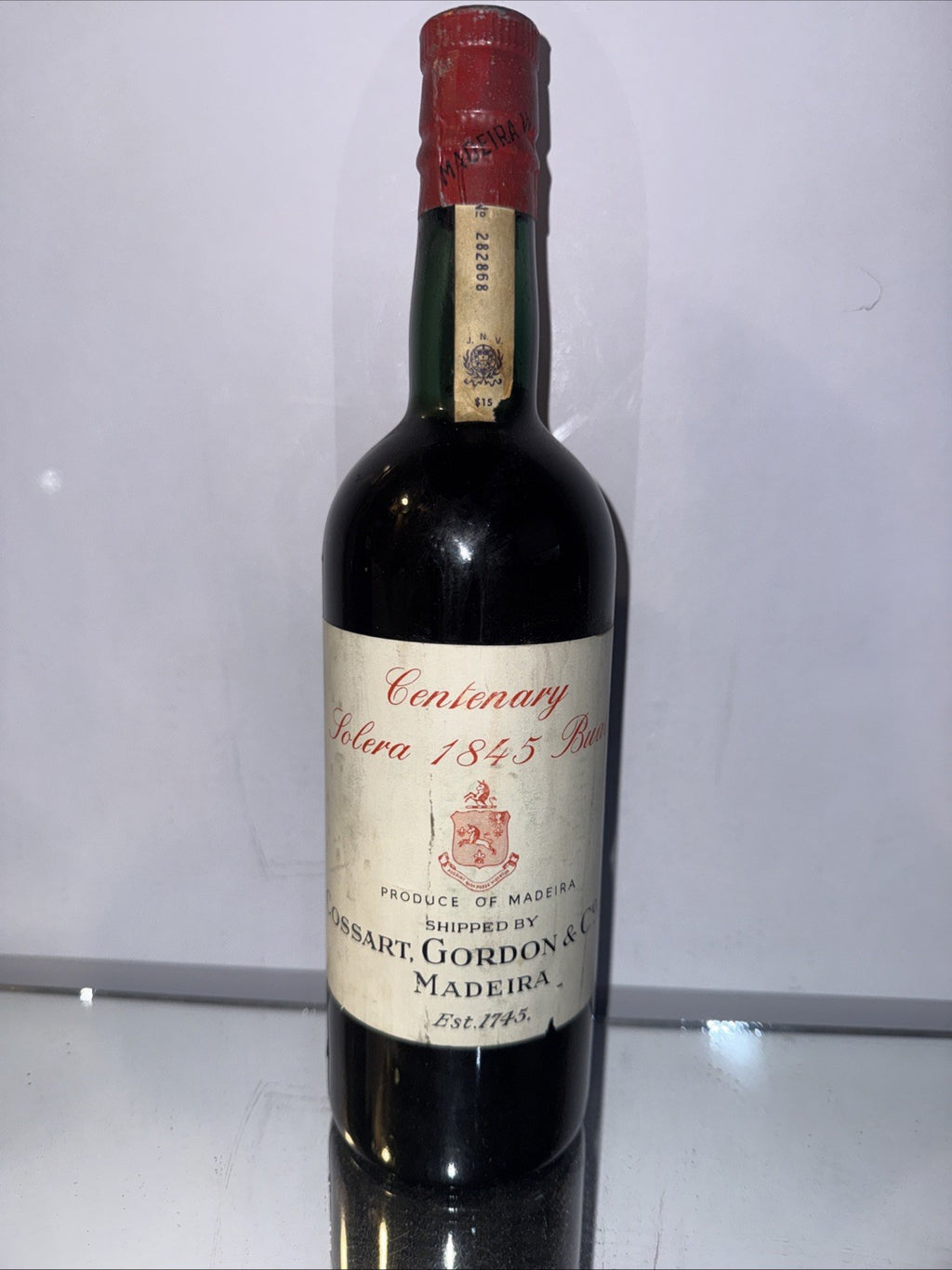 D’Oliveiras / Cossart, Gordon & Co.Centenary Solera 1845 Bual Madeira