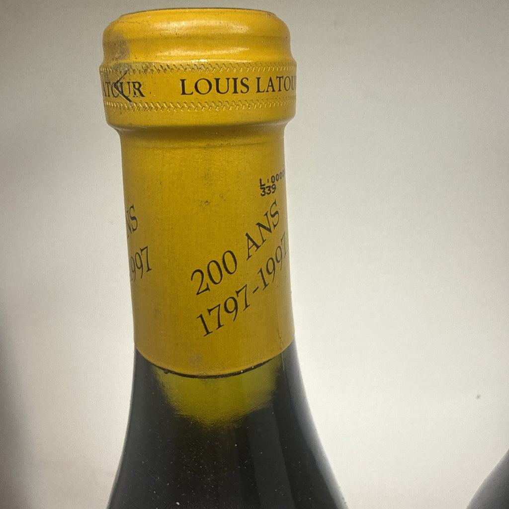Louis Latour Mâcon‑Lugny Les Genièvres 1997 Poor Labels But Cellar Stored 1 Bot.