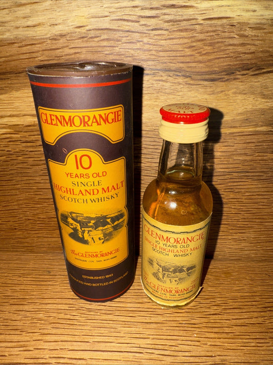 Glenmrangie 10 Years Old Single malt Miniature Boxed Full