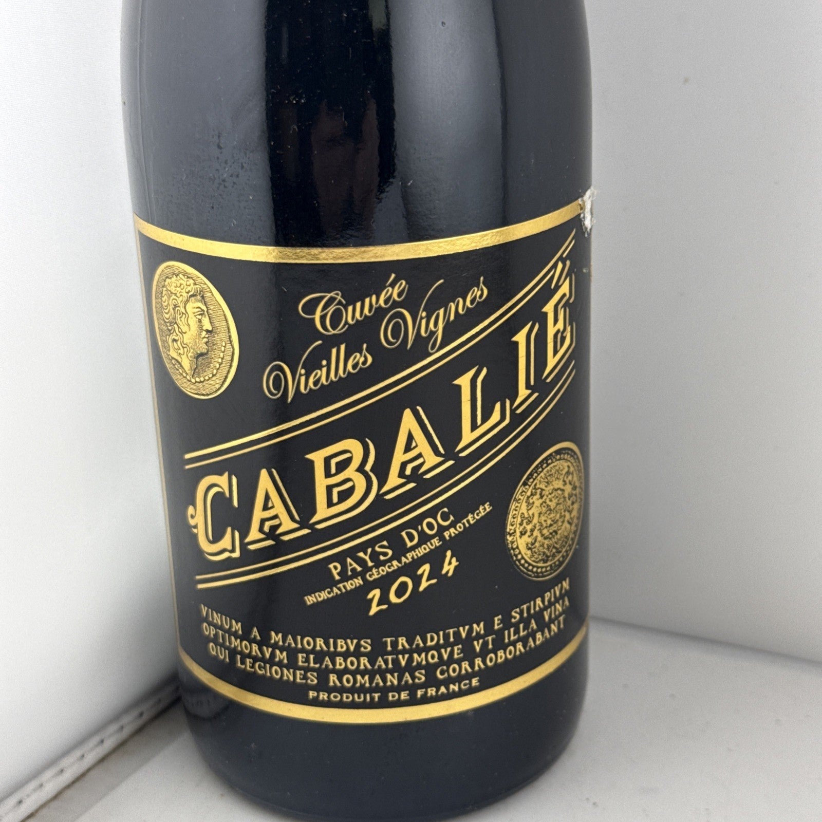 Cabalié Cuvée Vieilles Vignes 2024 Pays d’Oc French Red Wine 75cl "gold Label"
