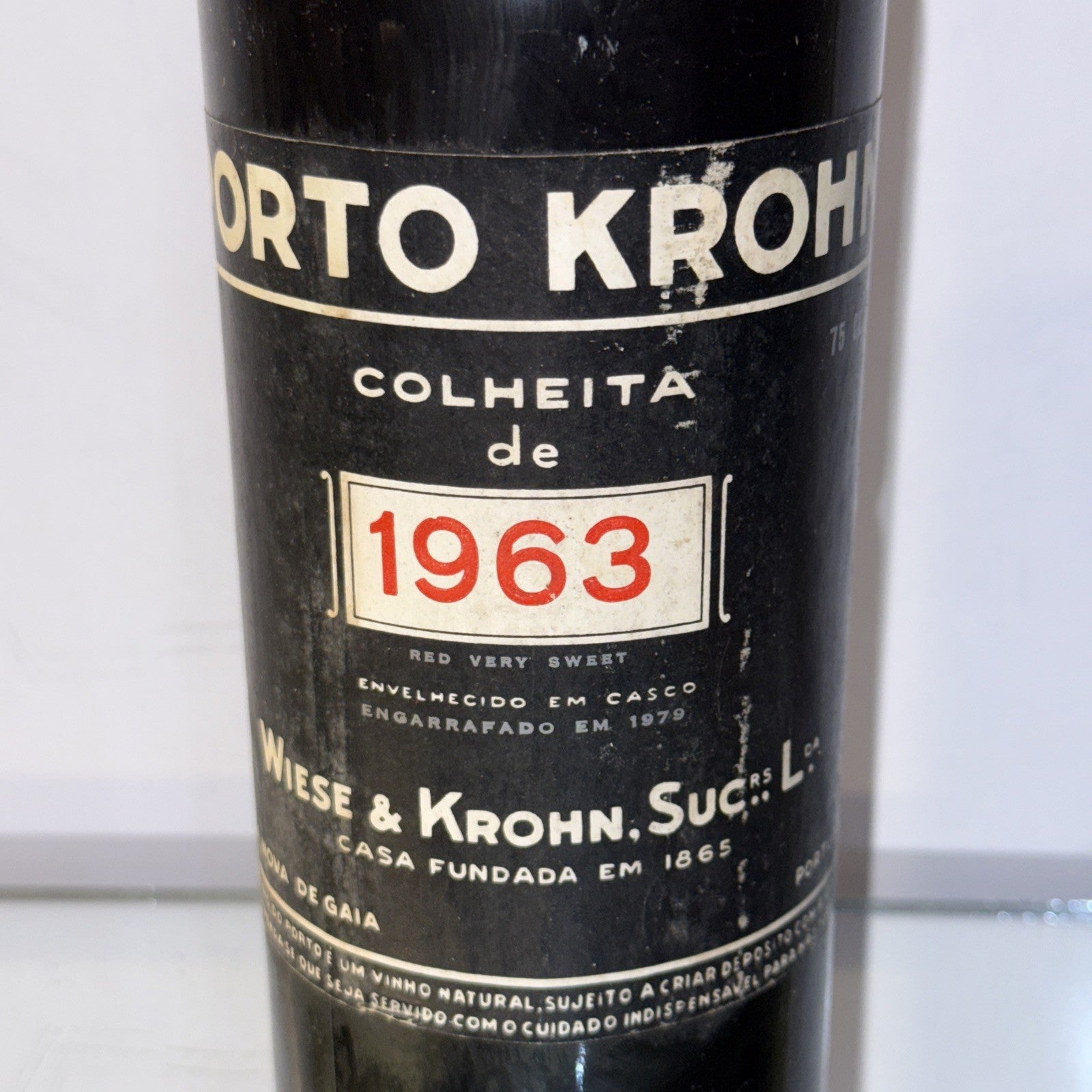 Krohn’s 1963 Vintage Port