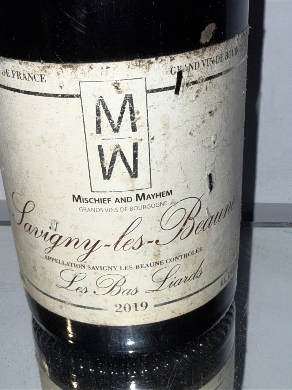 Mischief and Mayhem Savigny-lès-Beaune Les Bas Liards 2019 French Red