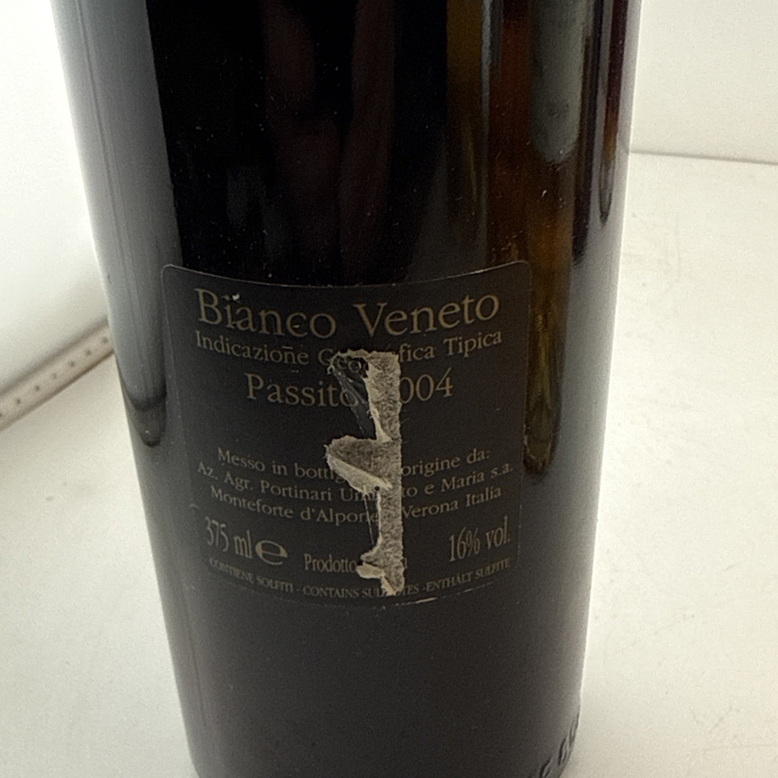 Portinari Prima Giulia Passito d’Oro Bianco Veneto 2004 375ml