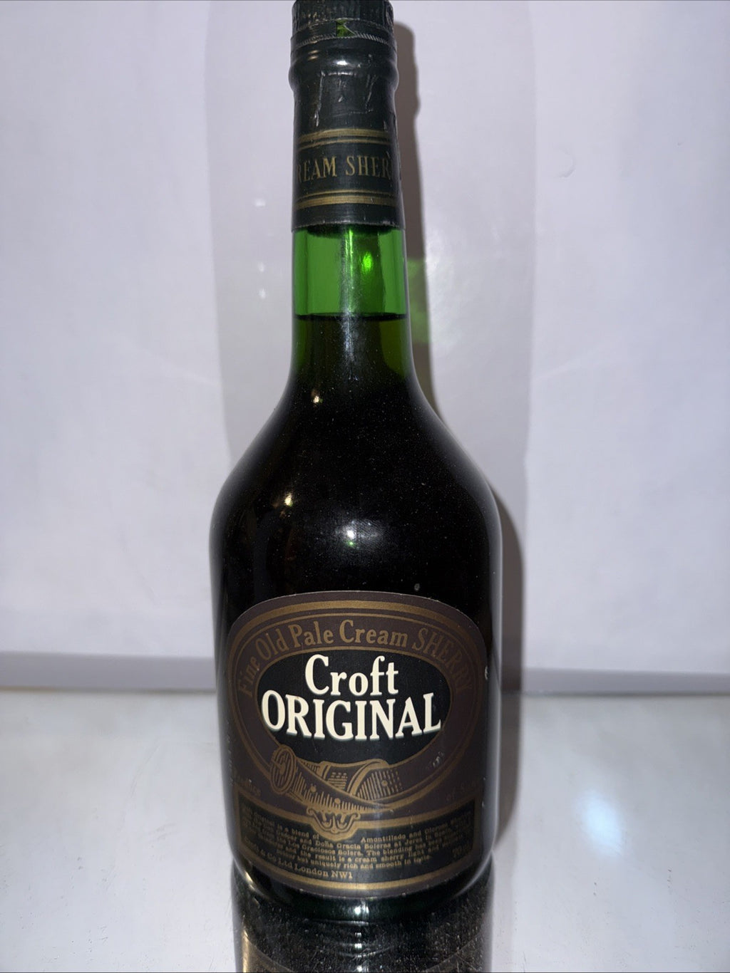 Croft Original Cream Sherry Dated To 1970s/80s