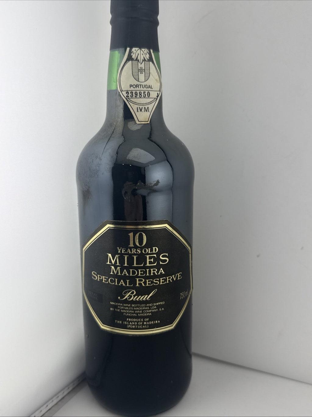 Miles 10 Year Old Bual Madeira Special Reserve 75cl Portugal 1990s