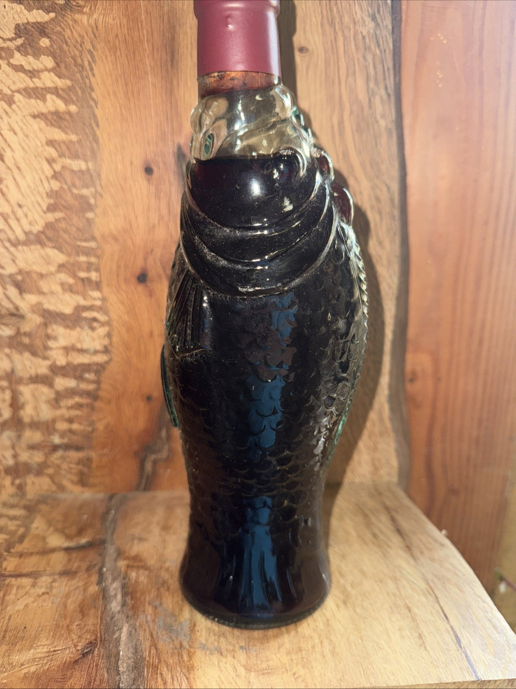 Novelty Wine In Fish Bottle Decanter 375ml South Africa Matelot Dry Red