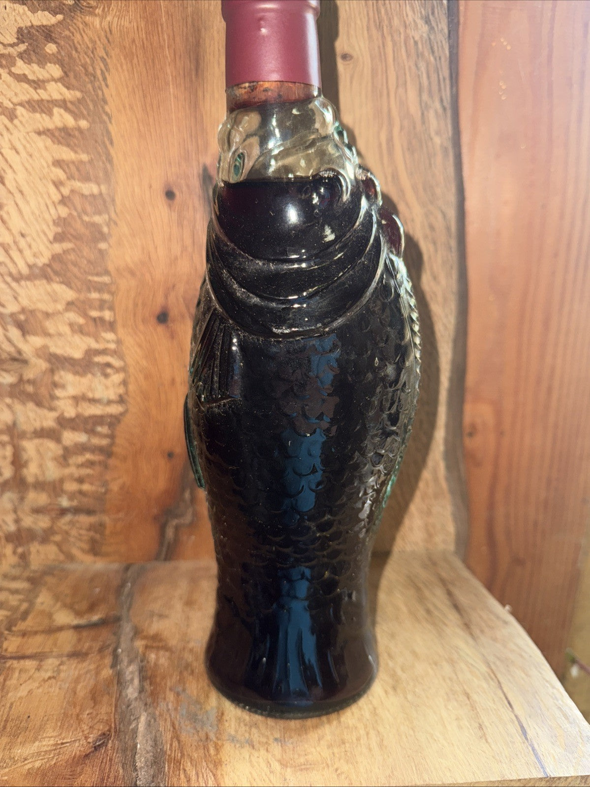 Novelty Wine In Fish Bottle Decanter 375ml South Africa Matelot Dry Red