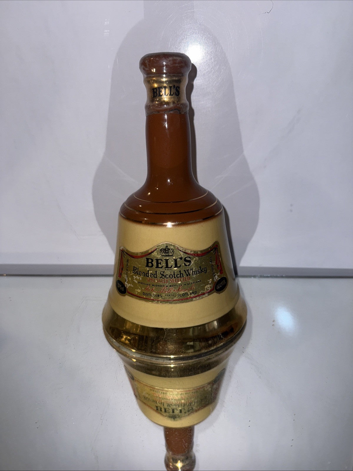 Bells Old Scotch Whisky Mini Decanter  40%abv 37.5 Cl 1980s