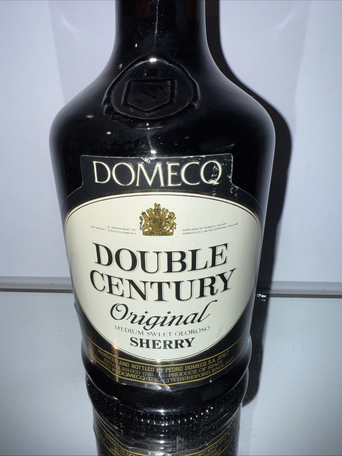 Domecq Double Century Sherry Nostalgic vintage matured Quality 1980s
