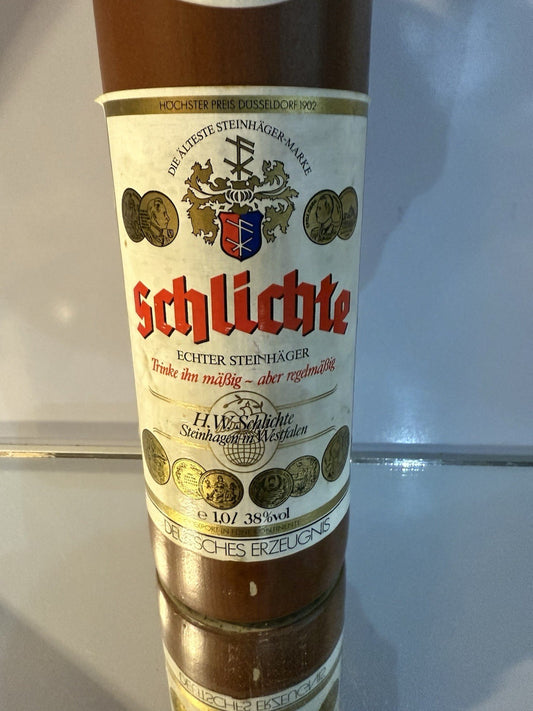 Schlichte Steinhäger, German Gin 1970s/80s