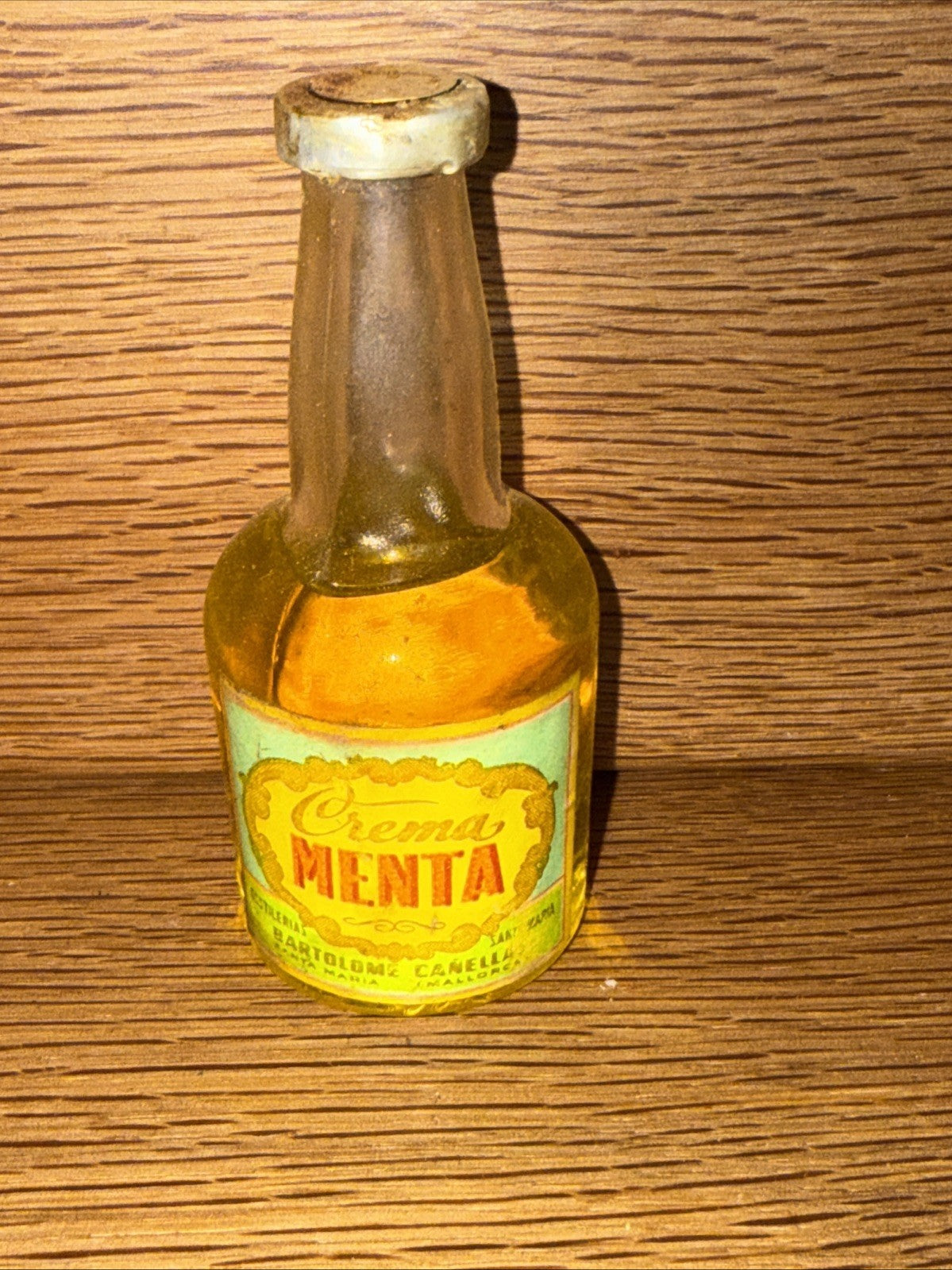 Bartolome Canella Crema Menta Miniature 1970s