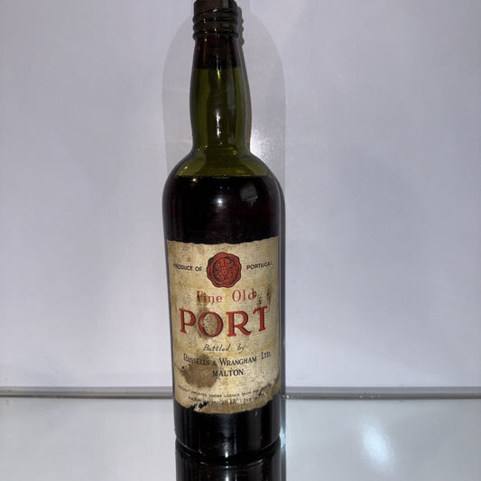 Russells & Wrangham Ltd Fine Old Port Bottled 1950s/60s