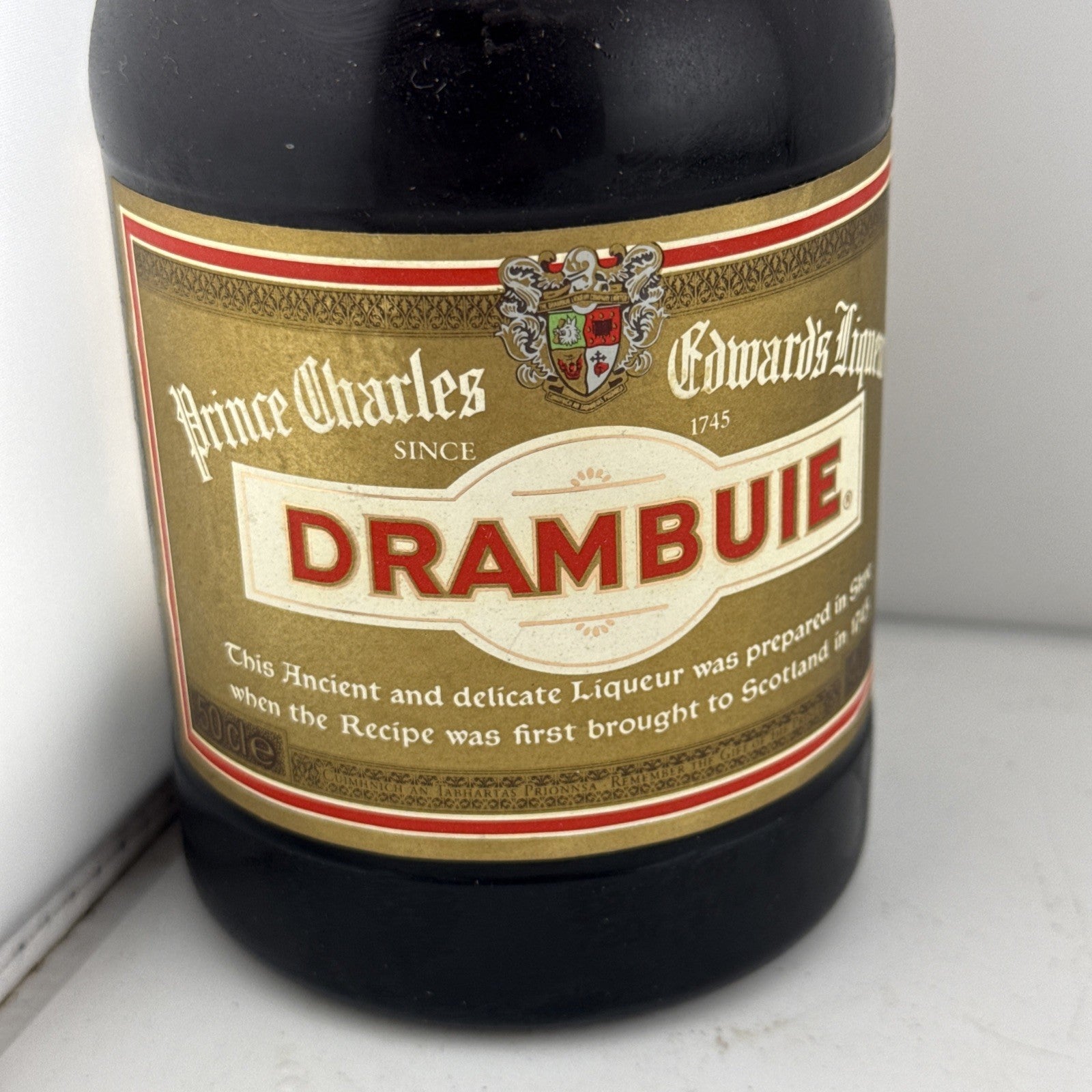 Vintage Drambuie Prince Charles Edward’s Liqueur 50cl 1990s
