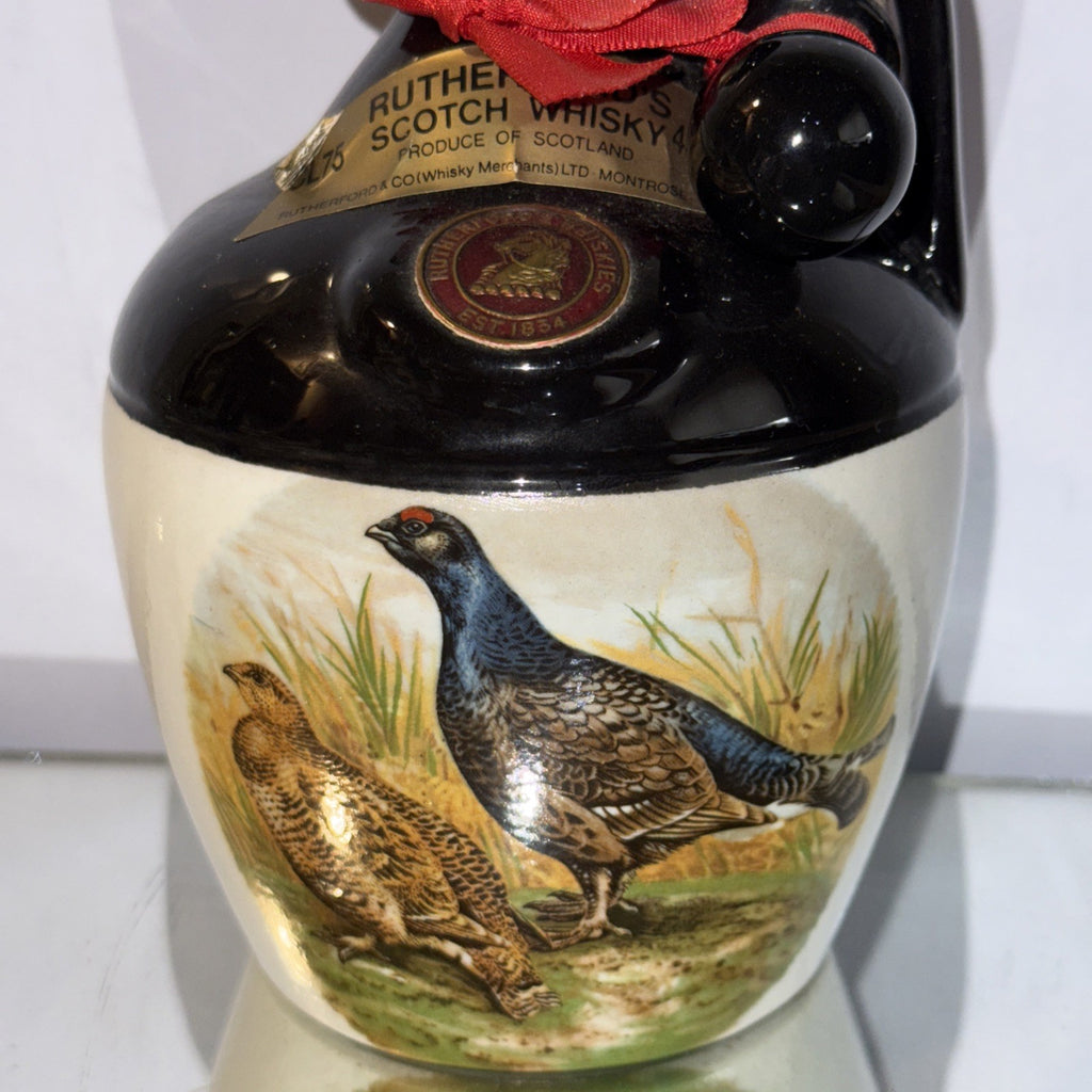 Rutherford’s 12 Year Old Scotch Whisky Decanter 1970s