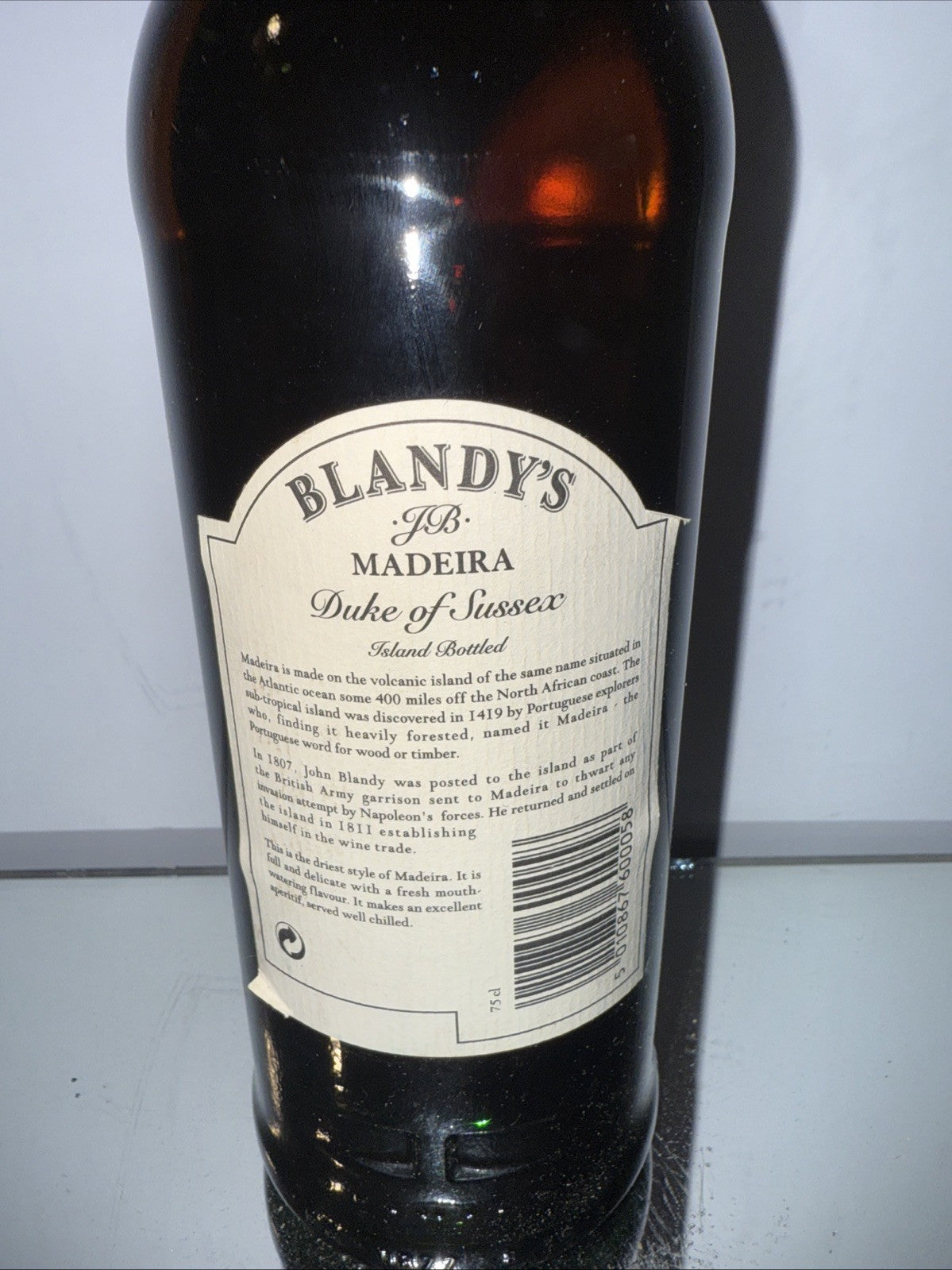 Blandys Duke of Sussex Madeira