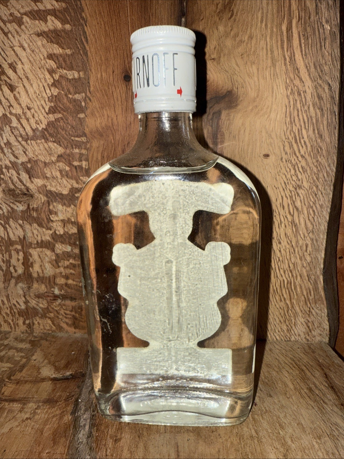 Smirnoff bottled 1970s 65.5 % proof 13 1/3 fl oz Vodka  mature Unique Flavour