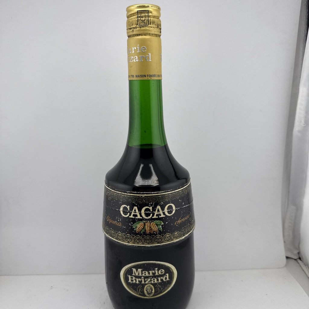 Marie Brizard Cacao Liqueur 44 Proof 24 fl oz 1970s