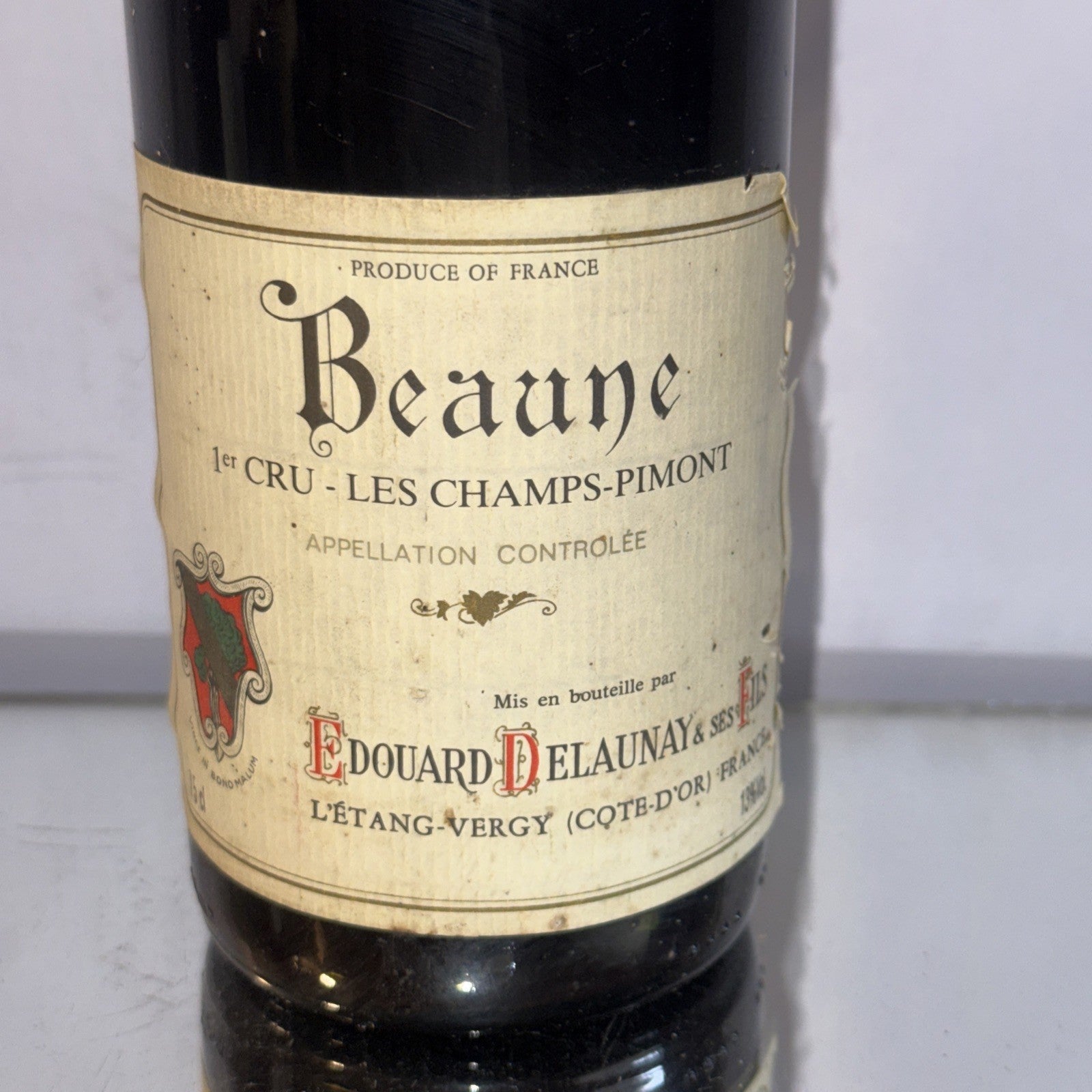 1992 Edouard Delaunay Beaune 1er Cru Les Champimonts
