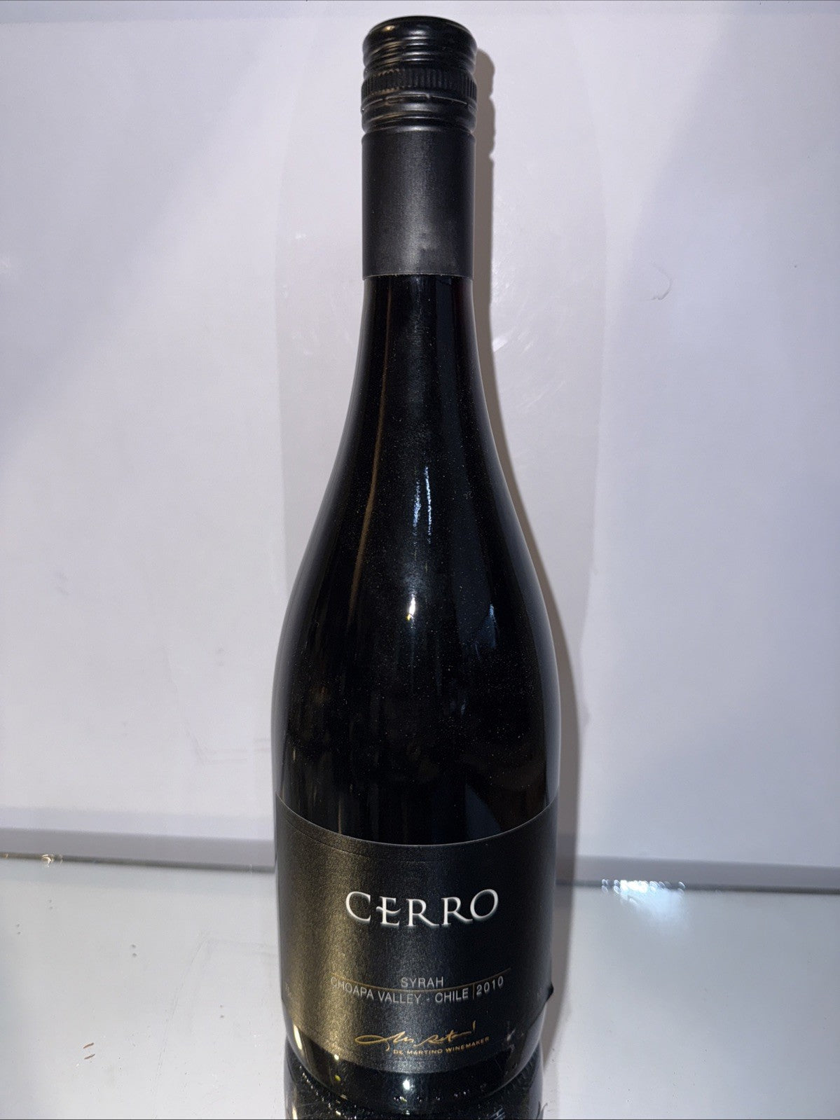 Cerro Syrah 2010 from Choapa Valley, Chile