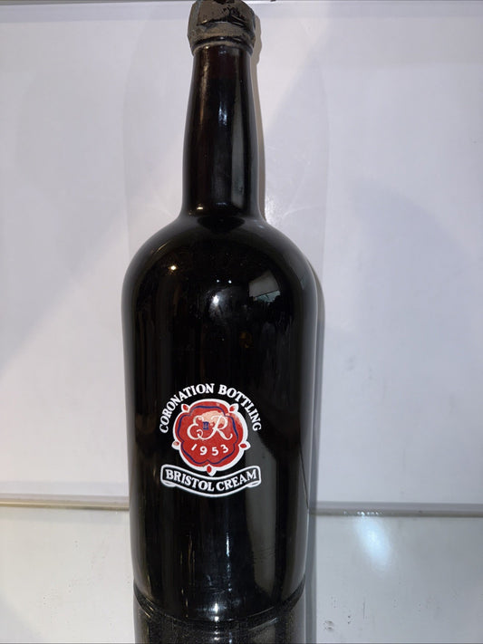 Harvey's Bristol Cream Sherry 1.5l 1953 Coronation  Queen Elizabeth 2nd vintage