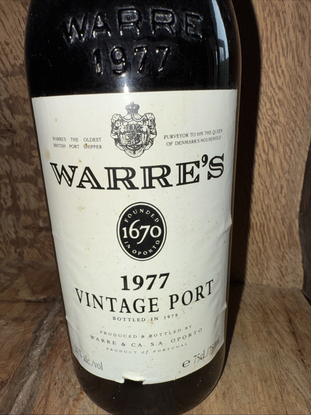 Warre's 1977 Vintage Port