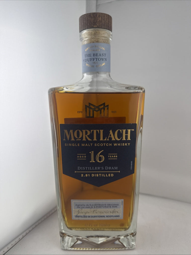 Mortlach 16 Year Old Distiller’s Dram Single Malt Scotch Whisky