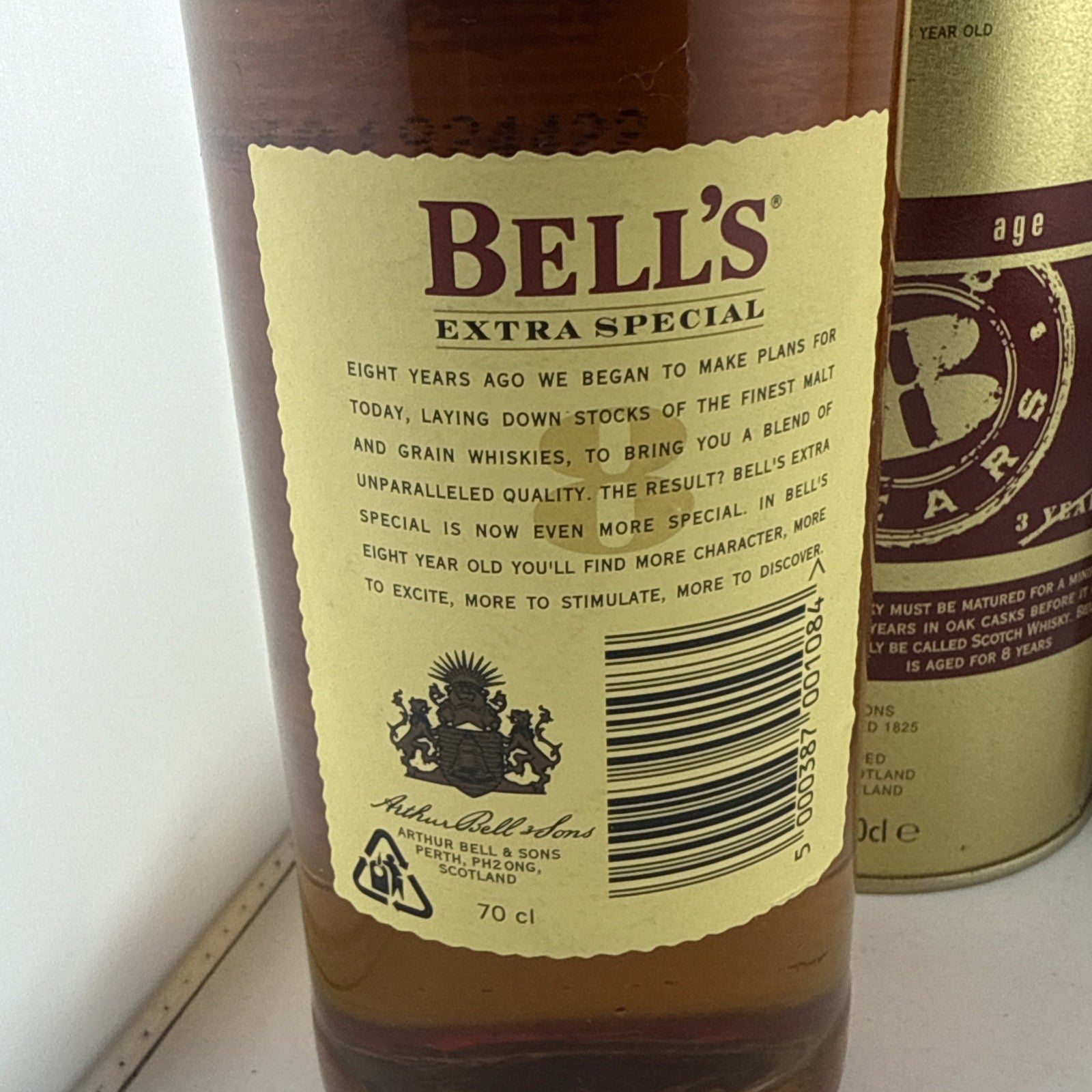 Bell’s Extra Special 8 Year Old Scotch Whisky 70cl Boxed 1990s