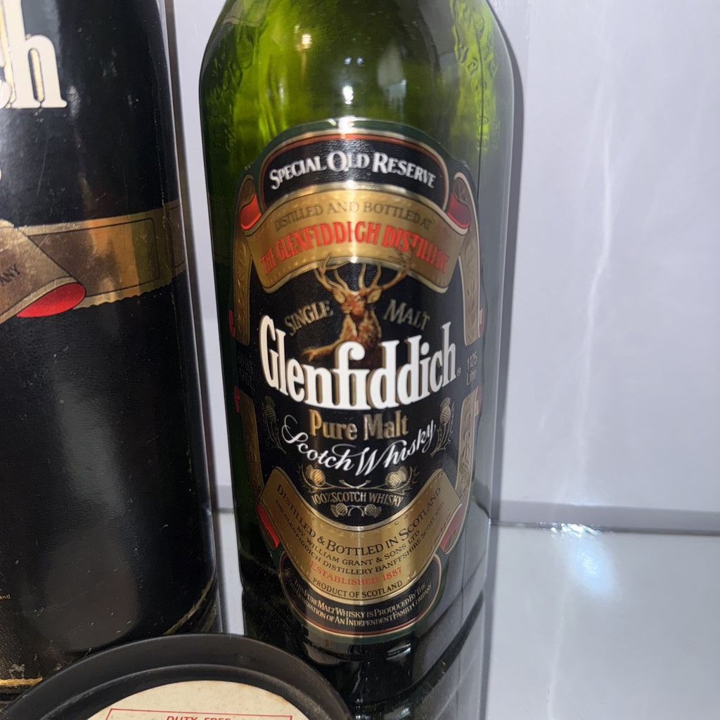 1970s Bottle Glenfiddich Special Old Reserve Single Malt Whisky 1.125L Imperial
