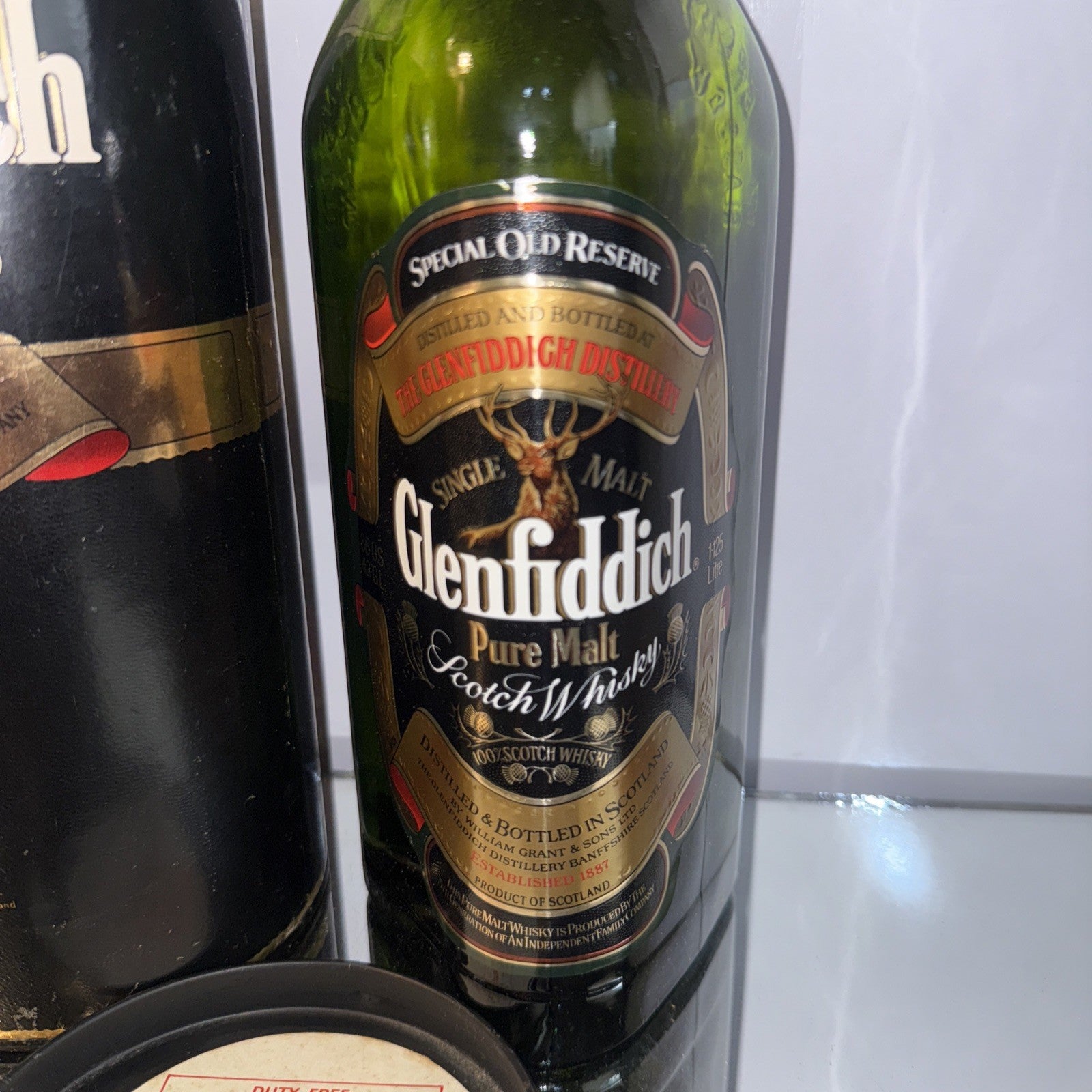 1970s Bottle Glenfiddich Special Old Reserve Single Malt Whisky 1.125L Imperial