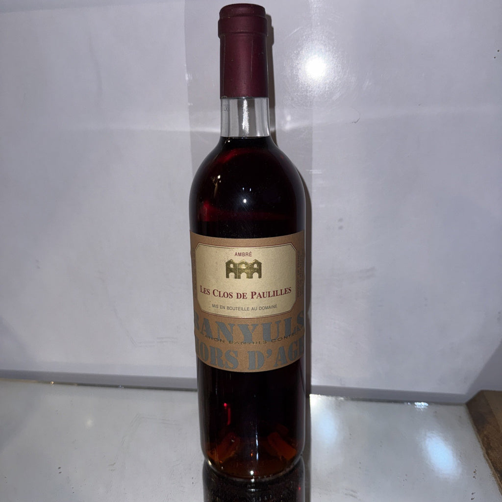 Banyuls Hors d’Âge Ambré from Les Clos de Paulilles 1990s Bottled