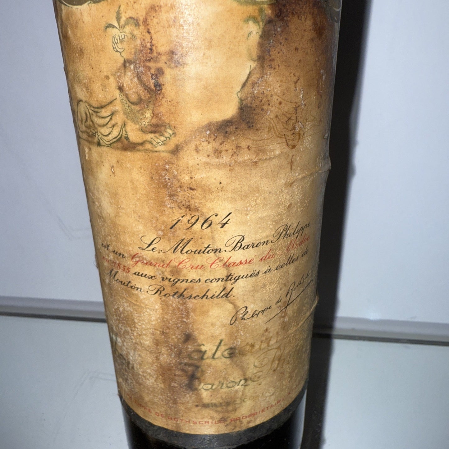 1964 Château Mouton Rothschild,(Premier Grand Cru Classé) Pauillac Red French