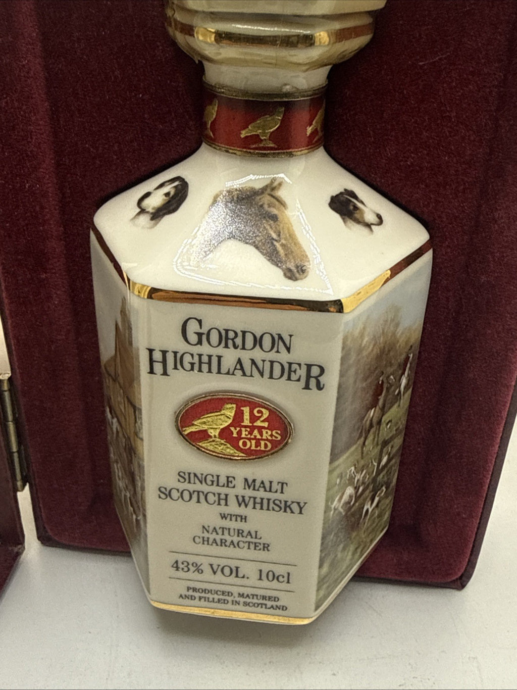 Gordon Highlander 12-Year-Old Tomatin single malt, 43%, 10cl.
