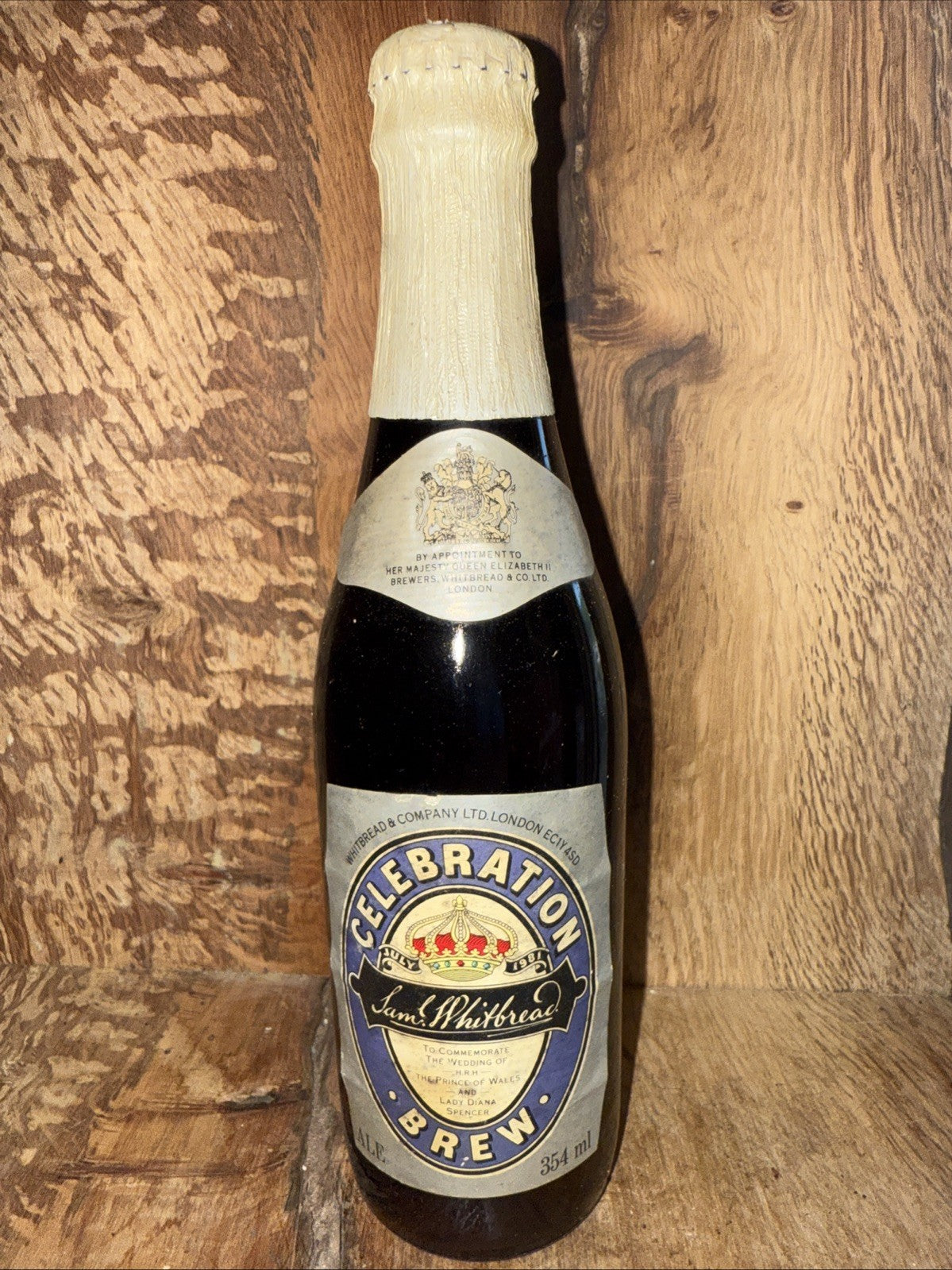 Whitbread and co Celebration Brew Charles and Diana Wedding 1981