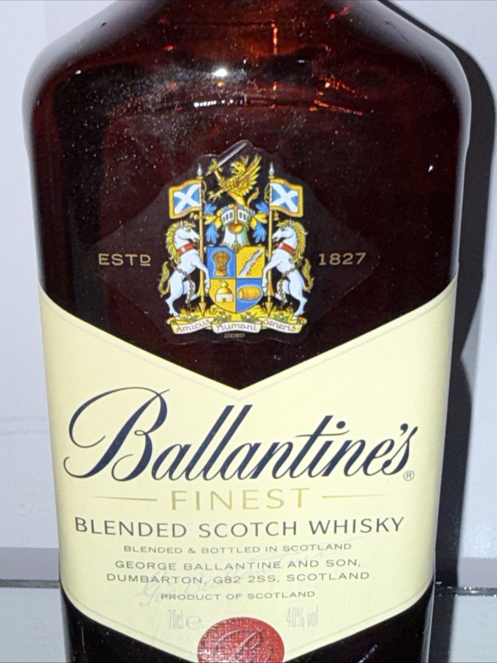 Ballentines Finest whisky 70 Cl 40%abv Bottled 1990s