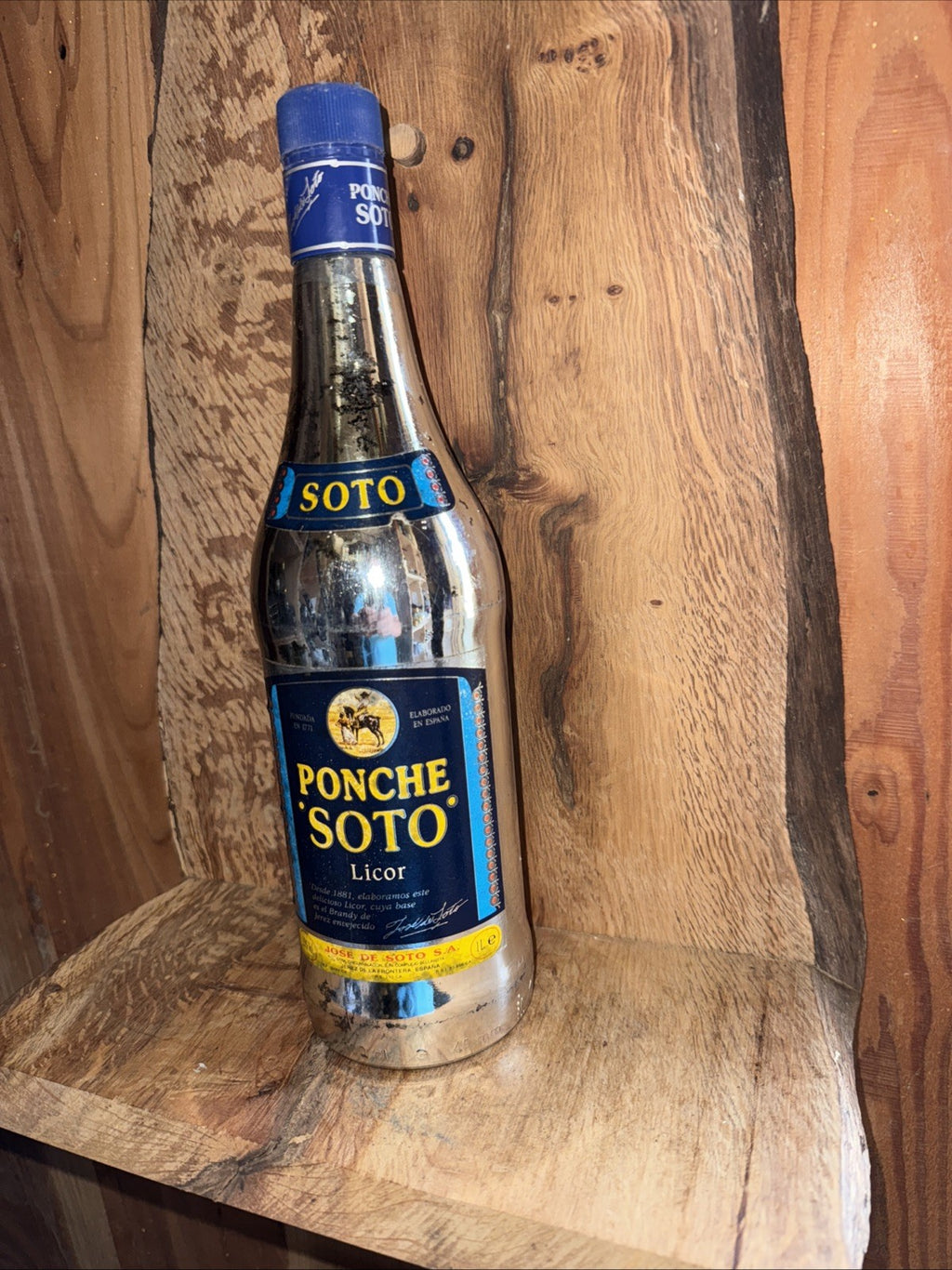 Ponche Soto Liqor Spanish Brandy 1990s bottled