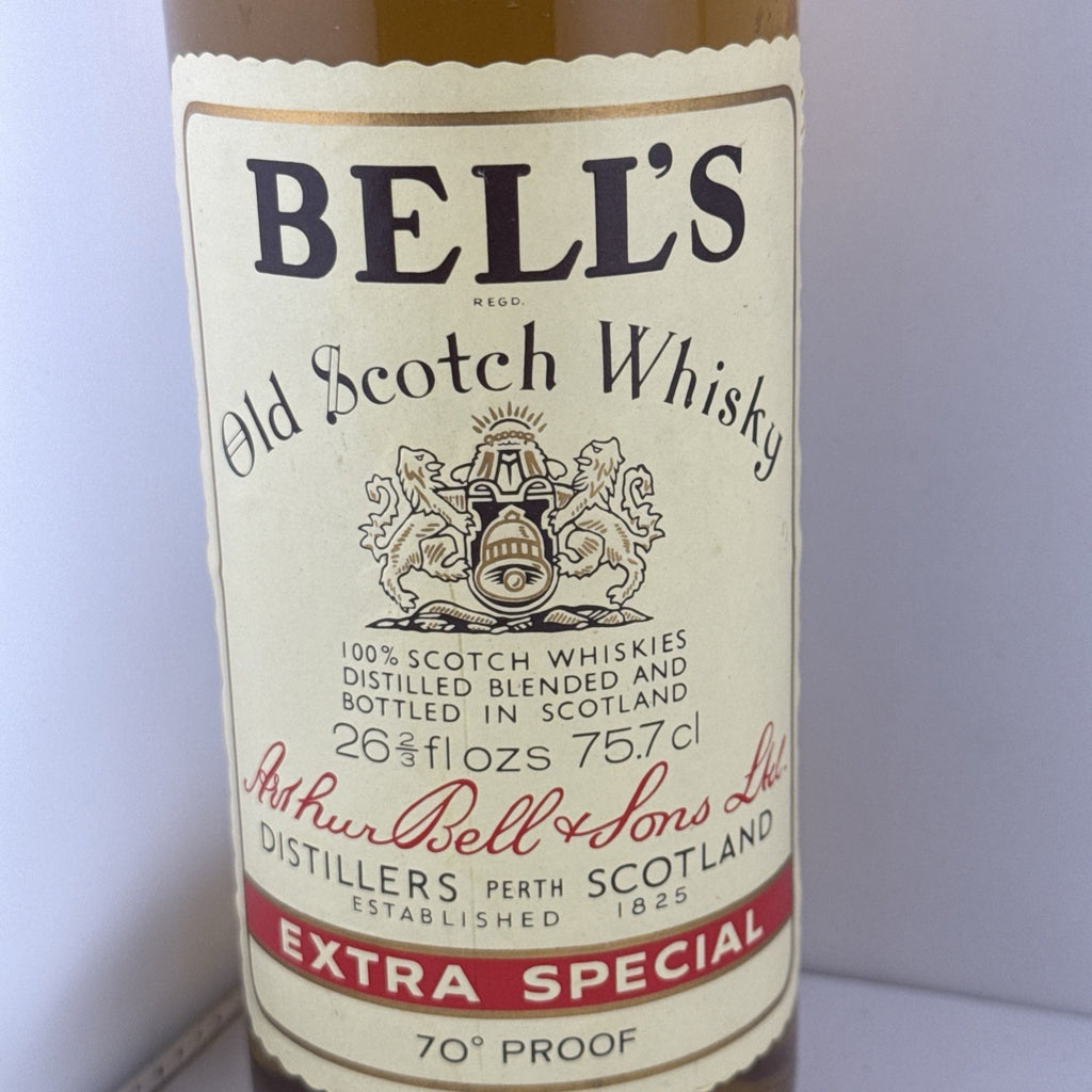 Bell’s Extra Special Scotch Whisky 75.7cl 70 Proof 1970s Bottling