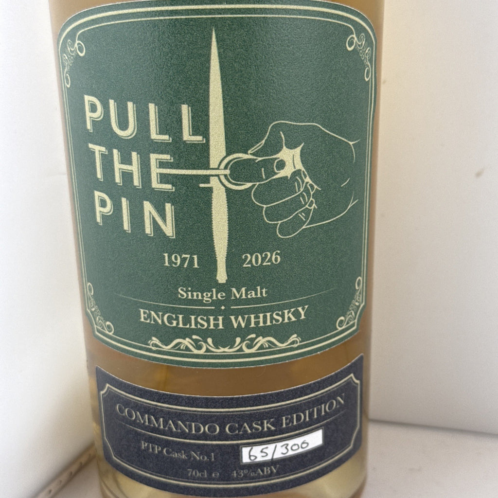 Pull The Pin Commando Cask Edition English Whisky No.65/306 70cl 43%