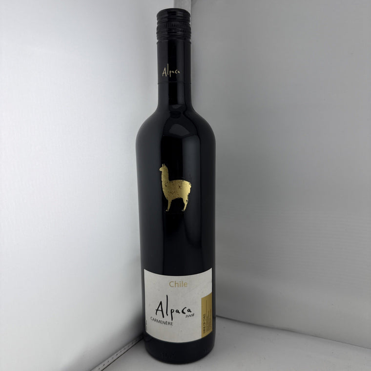 Alpaca Carmenère 2008 Chilean Red Wine 75cl